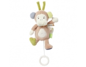 fehn ® Monkey Donkey Mini-Spieluhr Affe - beige